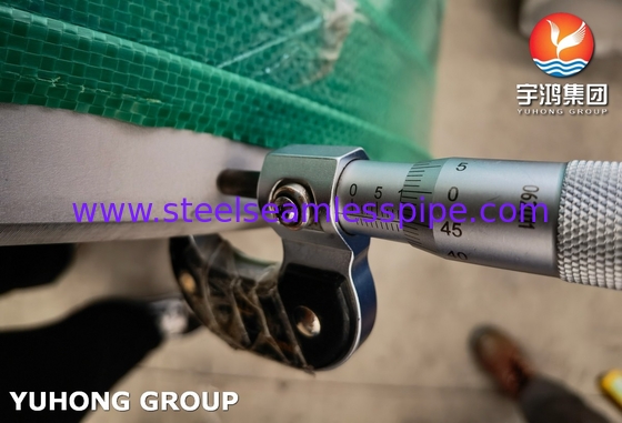 ASTM A358 / ASME SA358 TP316L Rurociąg spawany ze stali nierdzewnej oczyszczony i wygrzewany do gazu olejowego chemicznego
