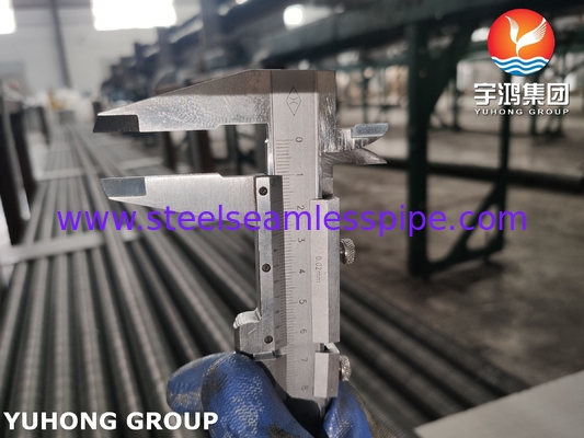 ASTM A179 G-Type Embedded Fin Tube Aluminium 1010 do gazu do gazu i gazu do cieczy