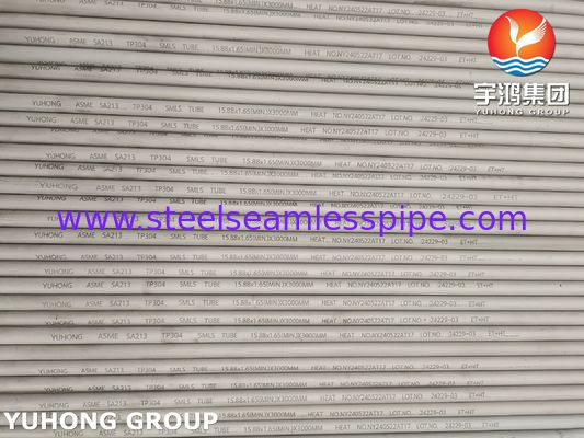 ASME SA213 TP304 S30400 Bezszwowa rura ze stali nierdzewnej do kotłów