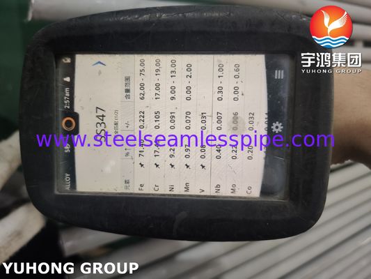 ASME SA213 TP347 S34700 Rurociąg bezszwodowy ze stali nierdzewnej do kondensatora