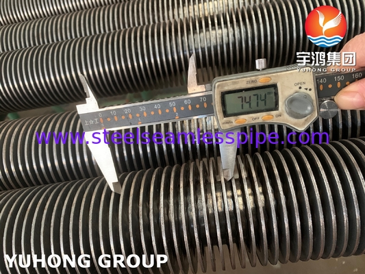 ASTM A106 GR.B U Type HFW Fin Tube For Waste Heat Boilers Air Heater