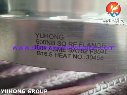 SA182 F304L Kołnierz wsuwany ze stali nierdzewnej Kołnierz wiązany RF FF do pracy w wysokich temperaturach