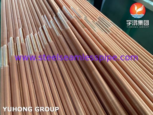 Rurka miedziano-niklowa B111 C70600-O61 Rurka spiralna do chłodnicy