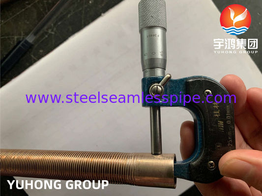 Rurka miedziano-niklowa B111 C70600-O61 Rurka spiralna do chłodnicy