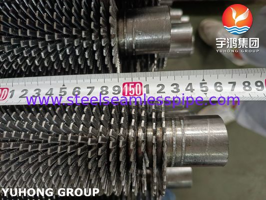 Rura żebrowana ASME SA192 z ząbkowanymi żebrami do chłodnicy gazu w systemie odzysku ciepła odpadowego