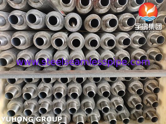 Rura żebrowana ASME SA192 z ząbkowanymi żebrami do chłodnicy gazu w systemie odzysku ciepła odpadowego