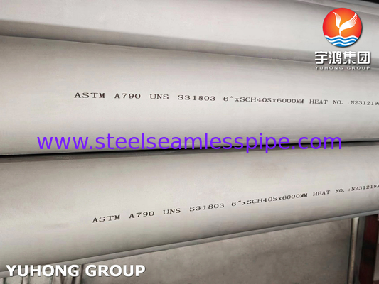 ASTM A790 / ASME SA790 S31803 Rury z stali nierdzewnej
