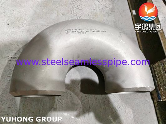 Łokieć ze stali nierdzewnej A403 WP321H dla systemów rurociągowych o wysokiej temperaturze