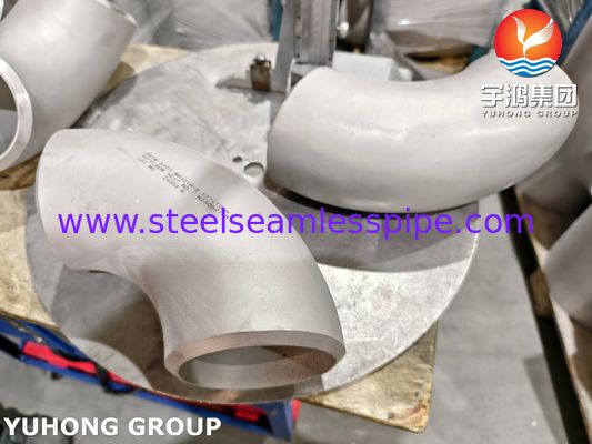 Łokieć ze stali nierdzewnej A403 WP321H dla systemów rurociągowych o wysokiej temperaturze