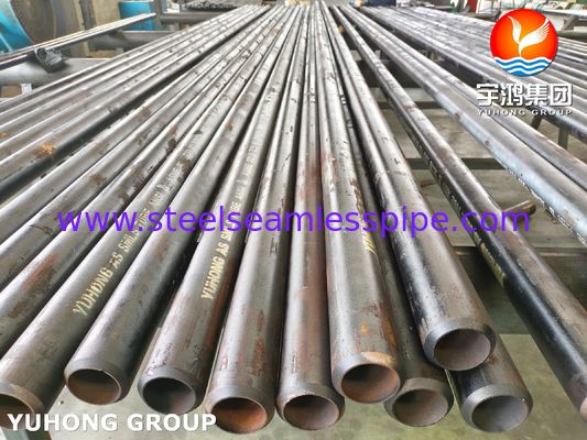 ASTM A335 P11 P22 ALLOY STEEL SEAMLESS PIPE SCH80 SCH40 CZARNA PŁATNA MALOWANIA BESOWALED PLAN END FOR OIL AND GAS