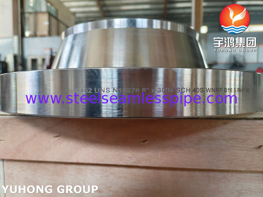1/2" do 24" ASTM B462 UNS10276 WNRF Flanges Flanges Nickel Alloy Weld Neck