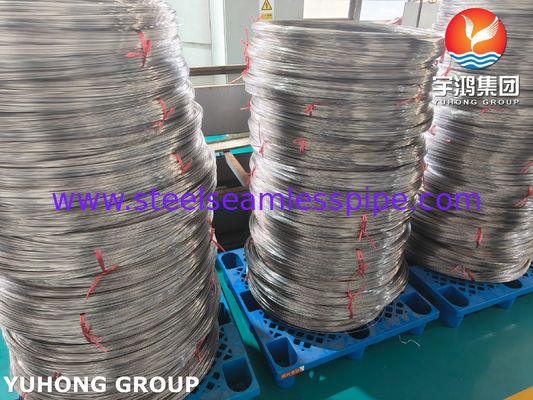 SUS304 Rury kapillarne medyczne ze stali nierdzewnej zwinięte do rur do igieł do wstrzykiwań ISO9626