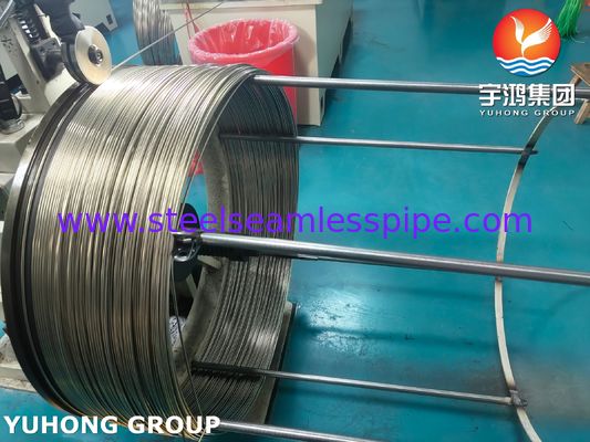 SUS304 Rury kapillarne medyczne ze stali nierdzewnej zwinięte do rur do igieł do wstrzykiwań ISO9626