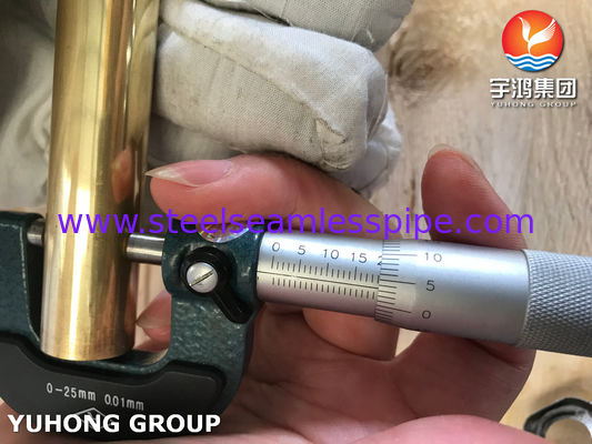 Rura miedziano-niklowa ASTM B111 C44300 do skraplaczy i wymienników ciepła