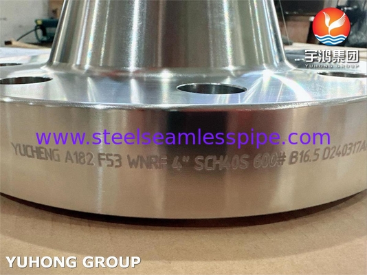 Kołnierze ASTM A182 F53 UNS S32750 WNRF ASME B16.5 Klasa 150-2500