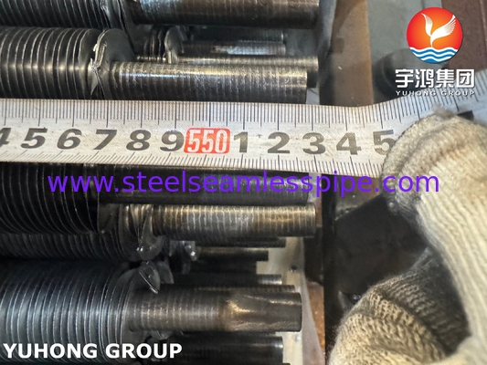 ASME SA179 Bezszwowa rura żebrowana typu L ze stali węglowej z żebrem aluminiowym 1060