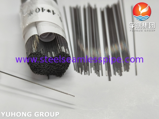27G 40MM Stal nierdzewna 304 Endodontic Irrigation Needle Tube, z wyciętą końcówką ISO9626