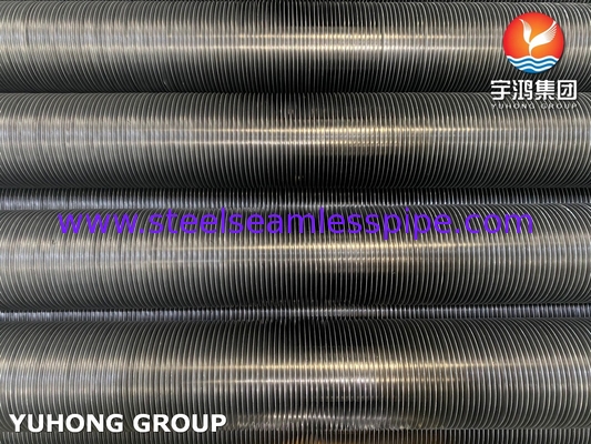 ASTM A335 P22 Rurka ze stali stopowej z materiałem AS Fin HFW Solid Fin Tube, obsługa wysokotemperaturowa