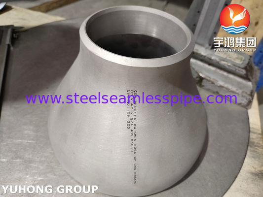 Hastelloy C276 ASTM B366 N10276 Płuszcz stalowy z stopem niklu, układanie rury ze stopieniem tylnym łokieć B16.9