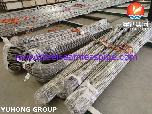 ASME SA213 TP321 Rurociąg bezszwodowy z stali nierdzewnej U Bend Tube Heat Exchanger Tube