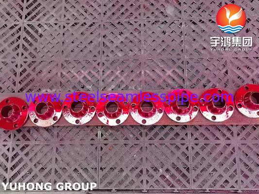 Kołnierz kuty ze stali węglowej ASTM A105, z kołnierzem spawanym i czołem podniesionym, B16.5