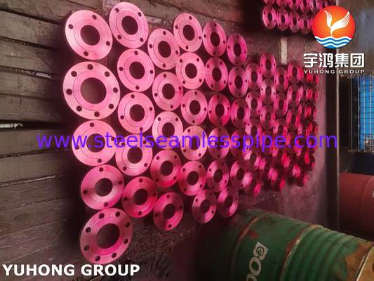 Kołnierz zaślepiający ze stali nierdzewnej ASTM A182 F304, z wypukłym czołem, B16.5