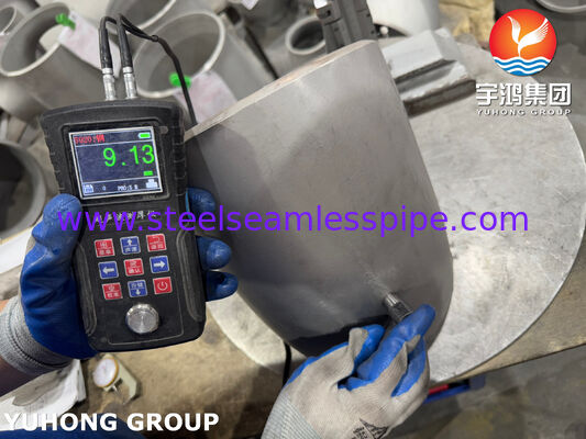 ASTM B366 WPHC276 / UNS N10276 Kolano spawane Hastelloy C276 45 stopni 90 stopni