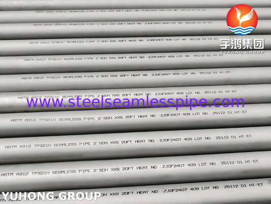 ASTM A312 TP321/321H / 12Х18Н10Т / 1.4541 Rura nierdzewna do pracy w wysokiej temperaturze
