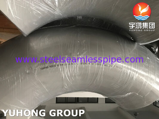 ASTM A403 WP304/WP304L Łokieć ze stali nierdzewnej, urządzenie do walenia tylnego, ASME B16.9