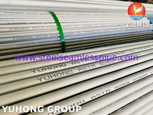 ASTM A269 TP304L / 03Х18Н11 Bezszwowa rura ze stali nierdzewnej do zastosowań korozyjnych