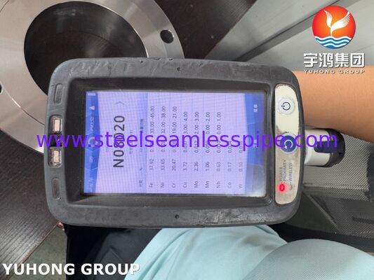 ASTM B564 N08020 Flanca stalowa z stopem niklu do zastosowań w wysokiej temperaturze