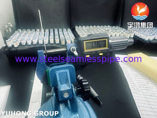 SUS304 X5CrNi18-9 Kapilarne rurki ze stali nierdzewnej klasy medycznej do urządzeń chirurgicznych