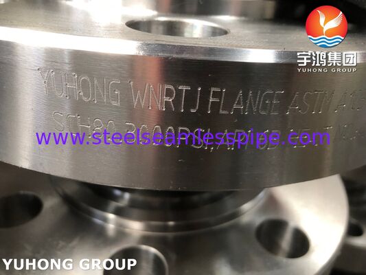 ASTM A105 Weldneck Ring Type Joint Face Flance ze stali węglowej