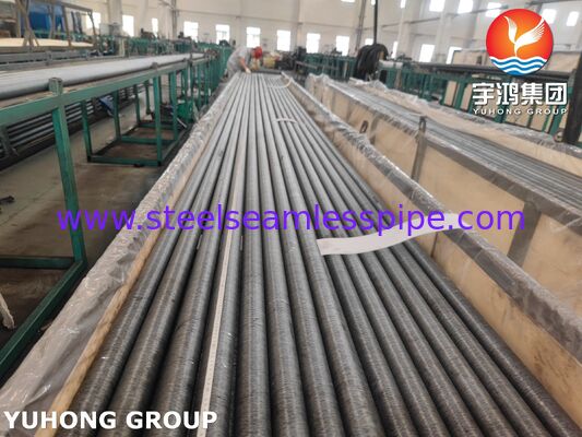ASME SA209 Rurka z wbudowanymi płetwami ze stali węglowej z płetwami AL1060 do wymienników ciepła