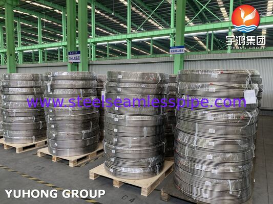 ASTM A269 TP316L Bezszwedzka cewka z stali nierdzewnej odporna na korozję i wysokiej temperaturze