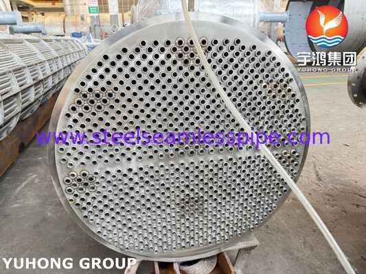 ASME SA213 TP316L Zestaw rur wymiennika ciepła ze stali nierdzewnej z konstrukcją odporną na korozję do bezpośredniego wymiany rdzenia