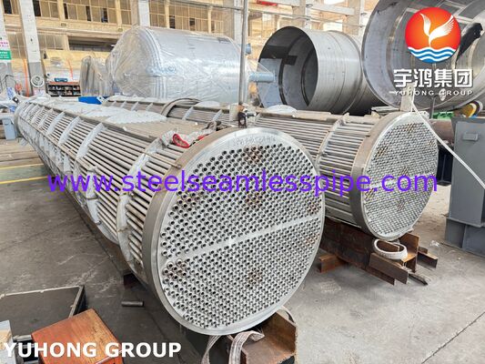 ASME SA213 TP316L Zestaw rur wymiennika ciepła ze stali nierdzewnej z konstrukcją odporną na korozję do bezpośredniego wymiany rdzenia