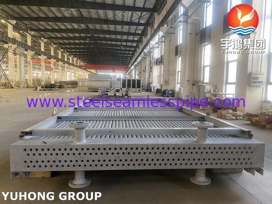 Pęczek rur chłodnicy powietrza Monel 400 z wytłaczanymi aluminiowymi żebrami i rurami bezszwowymi ASME SB163