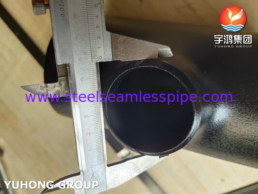 ASTM A234 WPB Wyposażenie ze stali węglowej Redukujące Tee Spawane z tyłkiem