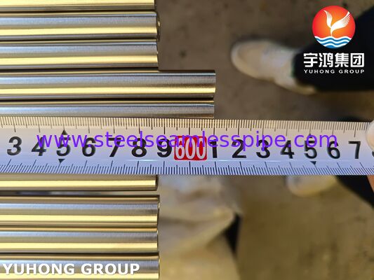 ASTM A789 S32750 SMLS Rura jasna ze stali duplex, odporność na korozję chlorkową