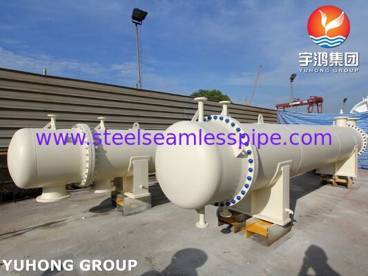 Wymiennik ciepła z pływającą głowicą typu ASME U Stamped AES z rurami TP316L do pracy w warunkach krytycznych