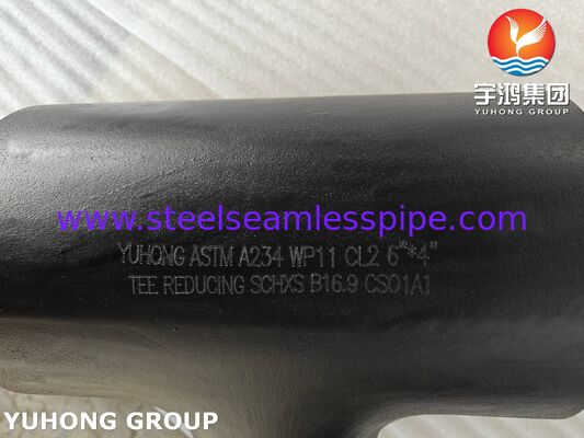 ASTM A234 WP11 CL2 Stalowy kształtowy ze stali stopowej, spawany doczołowo, do przemysłu chemicznego
