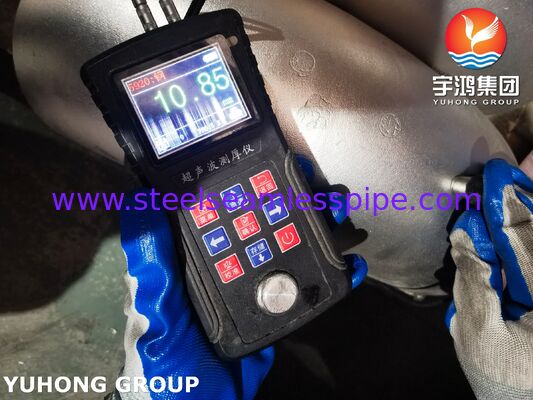 Kolano ze stali nierdzewnej ASTM A403 WP304, spawane doczołowo