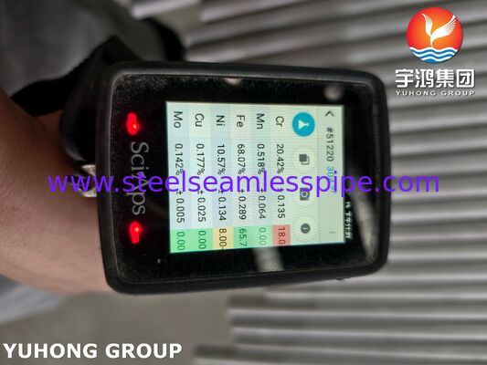 ASTM A312 UNS S30815 Bezszwowe rury stalowe odporne na wysoką temperaturę i utlenianie dla wymienników ciepła i pieców