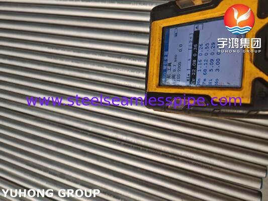 Rura ze stali nierdzewnej dupleksowej ASTM A790 S32205 dla przemysłu naftowo-gazowego
