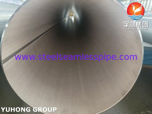 Rura spawana ze stali nierdzewnej ASTM A358 TP316L, trawiona i wyżarzana