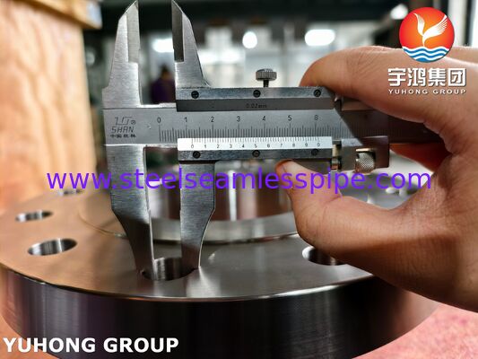 ASTM B564 N04400 Monel 400 Stal stopowa niklowa, kuta, zaślepiona, podwyższona kołnierz czołowy