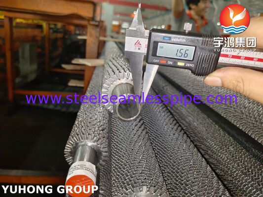 Węzły z żelazkami. Wysokiej częstotliwości spawane. Węzeł bazowy T22 i płetwy CS dla HRSG / kotła.