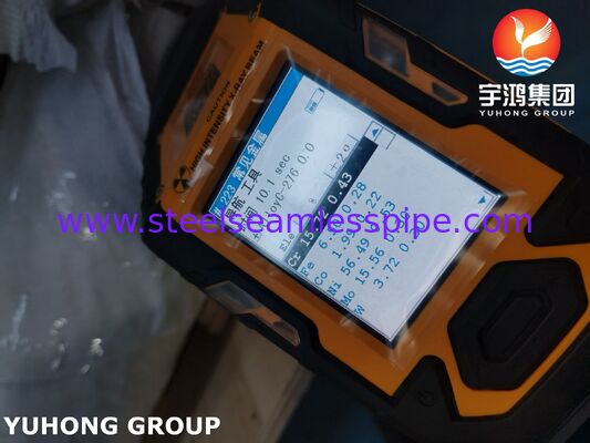 ASTM B619 N10276 Rurka spawana stopem niklu do wysokiej temperatury