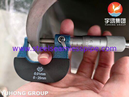 ASTM A312 S30815 253MA Rurociąg bez szwu ze stali nierdzewnej